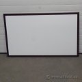 60 x 36 Melamine Whiteboard w Wood Frame